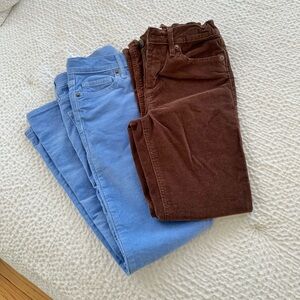 NWOT Corduroy Pants bundle 💙🤎